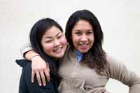 Deborah Kang and Calia Alvarado
