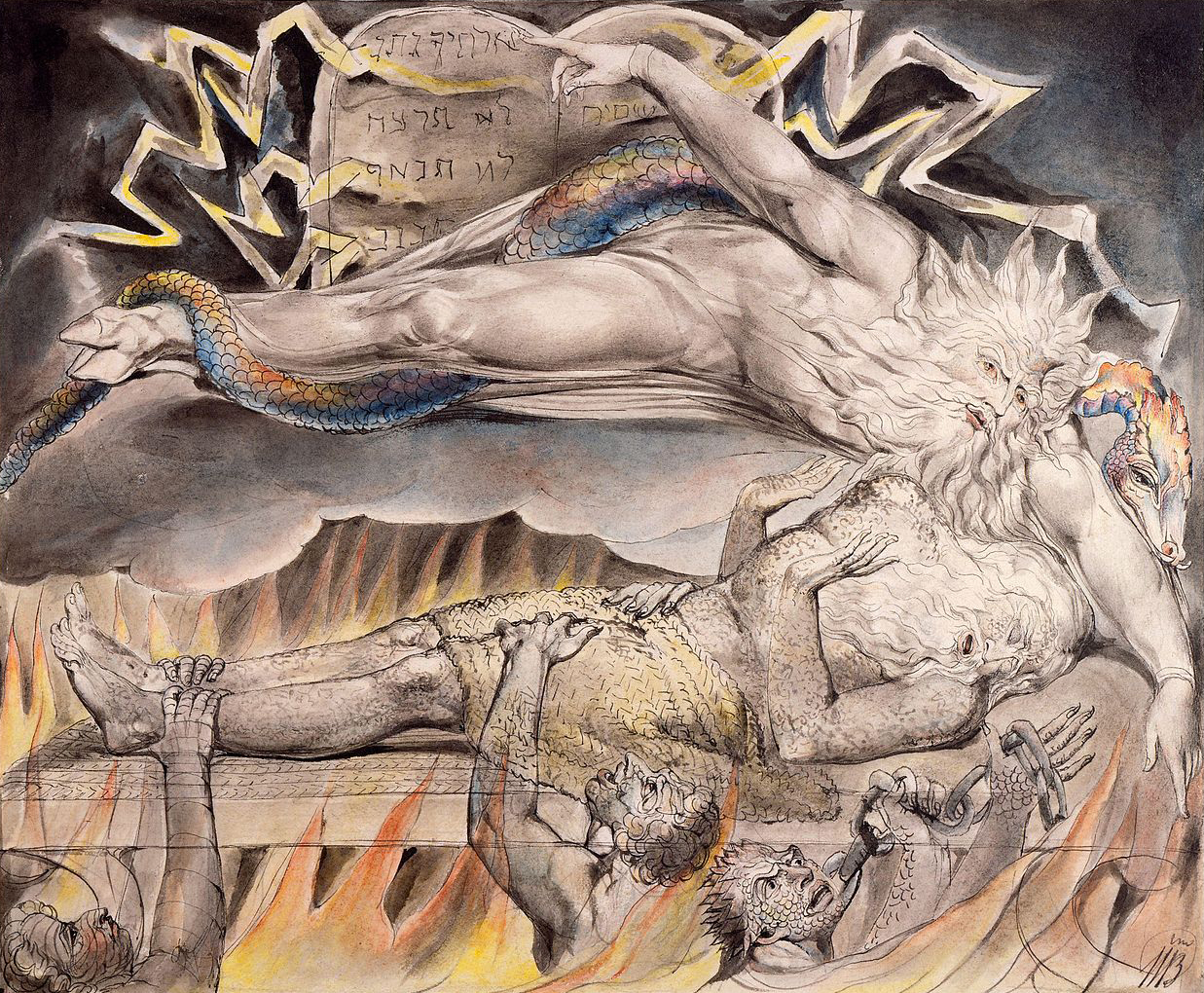 Blake, Job's Evil Dreams