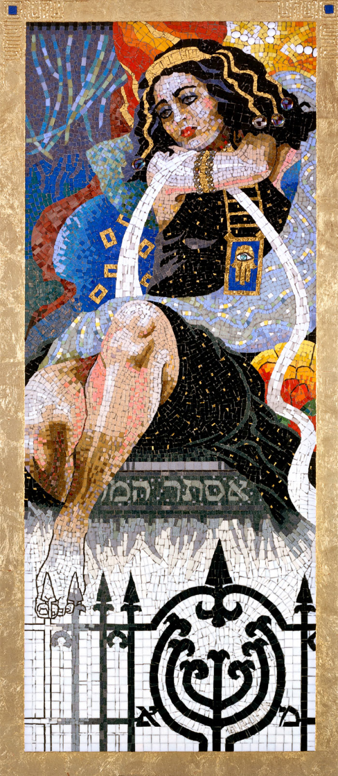 Broca, The Queen Esther Mosaics