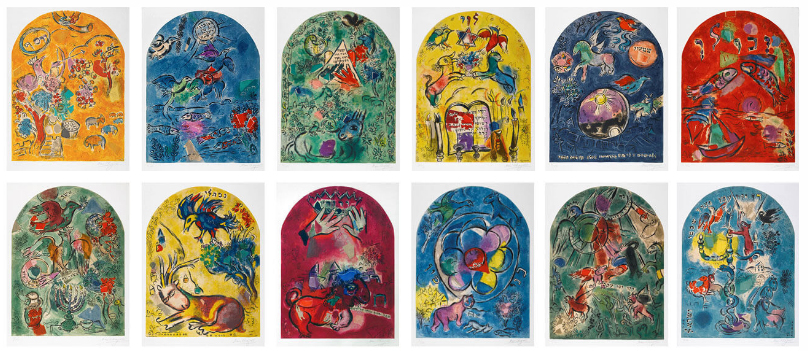 Chagall, The Jerusalem Windows