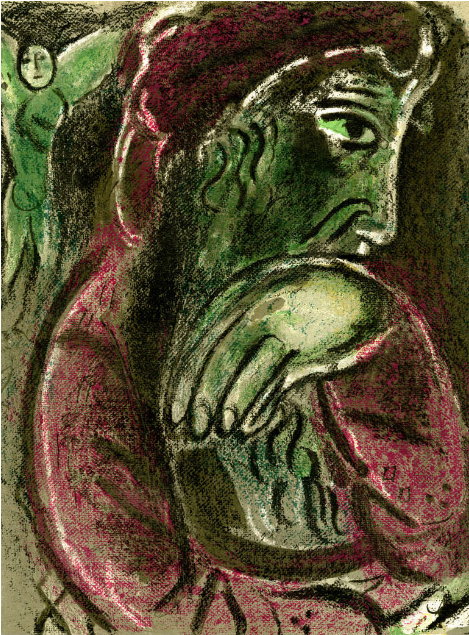 Chagall, Job Dsespr