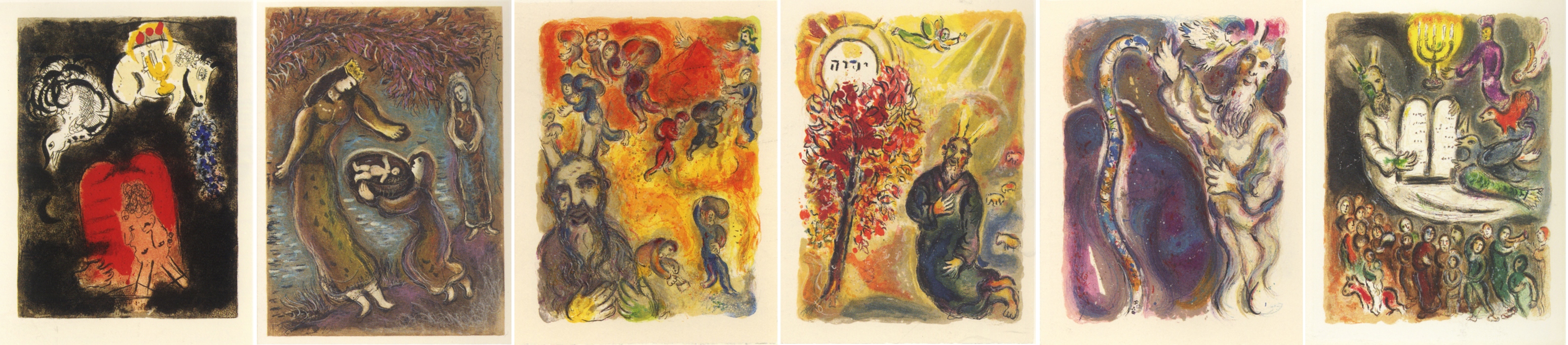 Chagall, The Story of the Exodus
