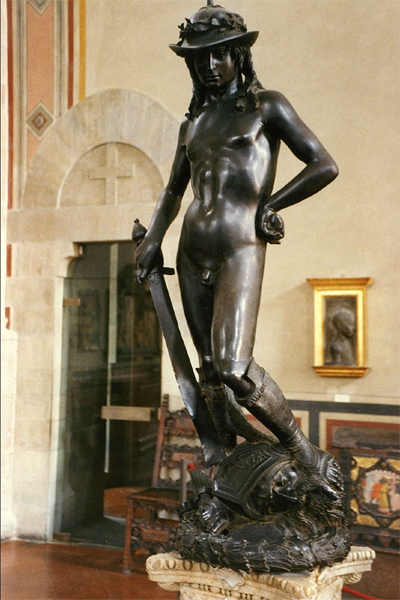 Donatello, David (bronze, 1440s?)