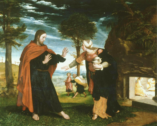 Holbein, Noli me tangere