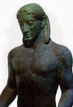 Bronze Apollo found at the Athenian port of Piraeus