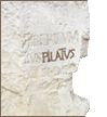 Pilate Inscription