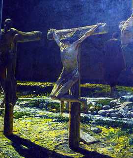 Le calvaire, Nikolaï Nikolaïevitch Gay (1831-1894)