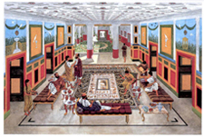 Artist's Rendering of Triclinium Dining
