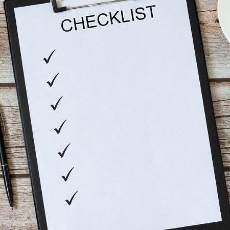 Checklist image