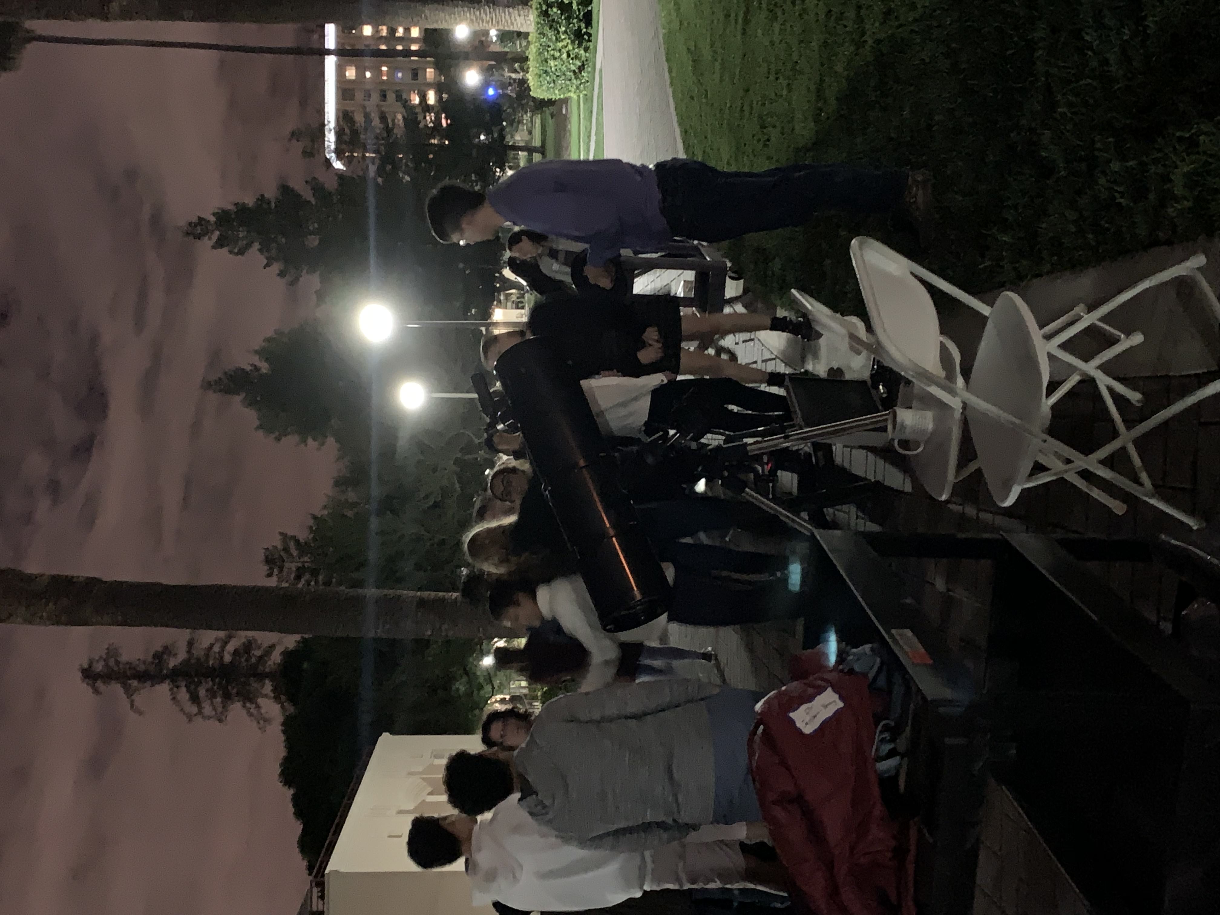 Observing night in full swing.