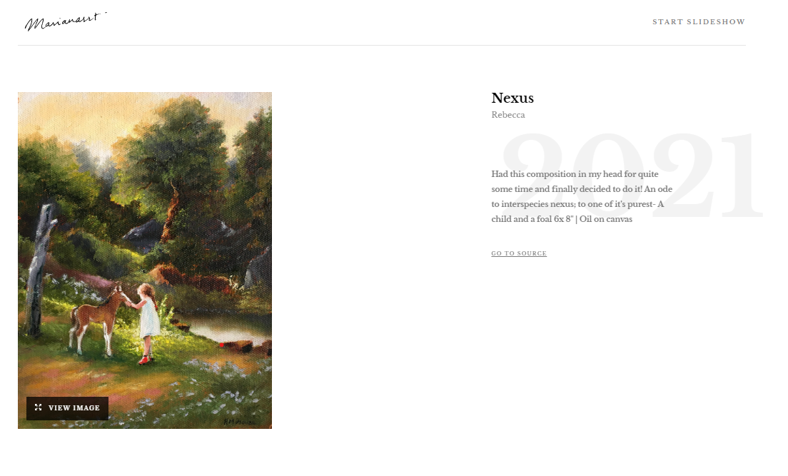 Marianarrt website image